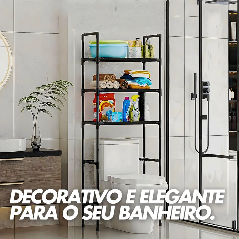 Prateleira de Banheiro com 3 Níveis