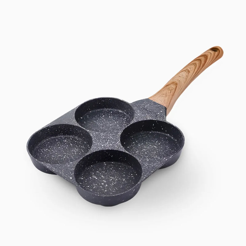Frigideira Antiaderente 4 Em 1 Panquecas Ovos e Hambúrguer